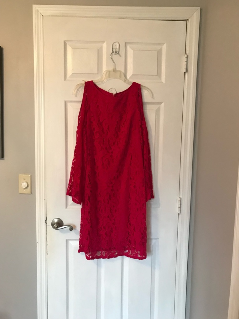 NWT Adrianna Papell Pink Lace Dress